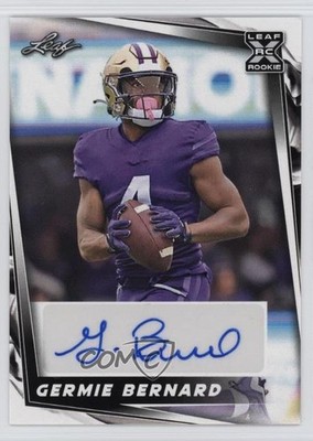 2024 Leaf Germie Bernard #BA-GB1 Auto 0h6w
