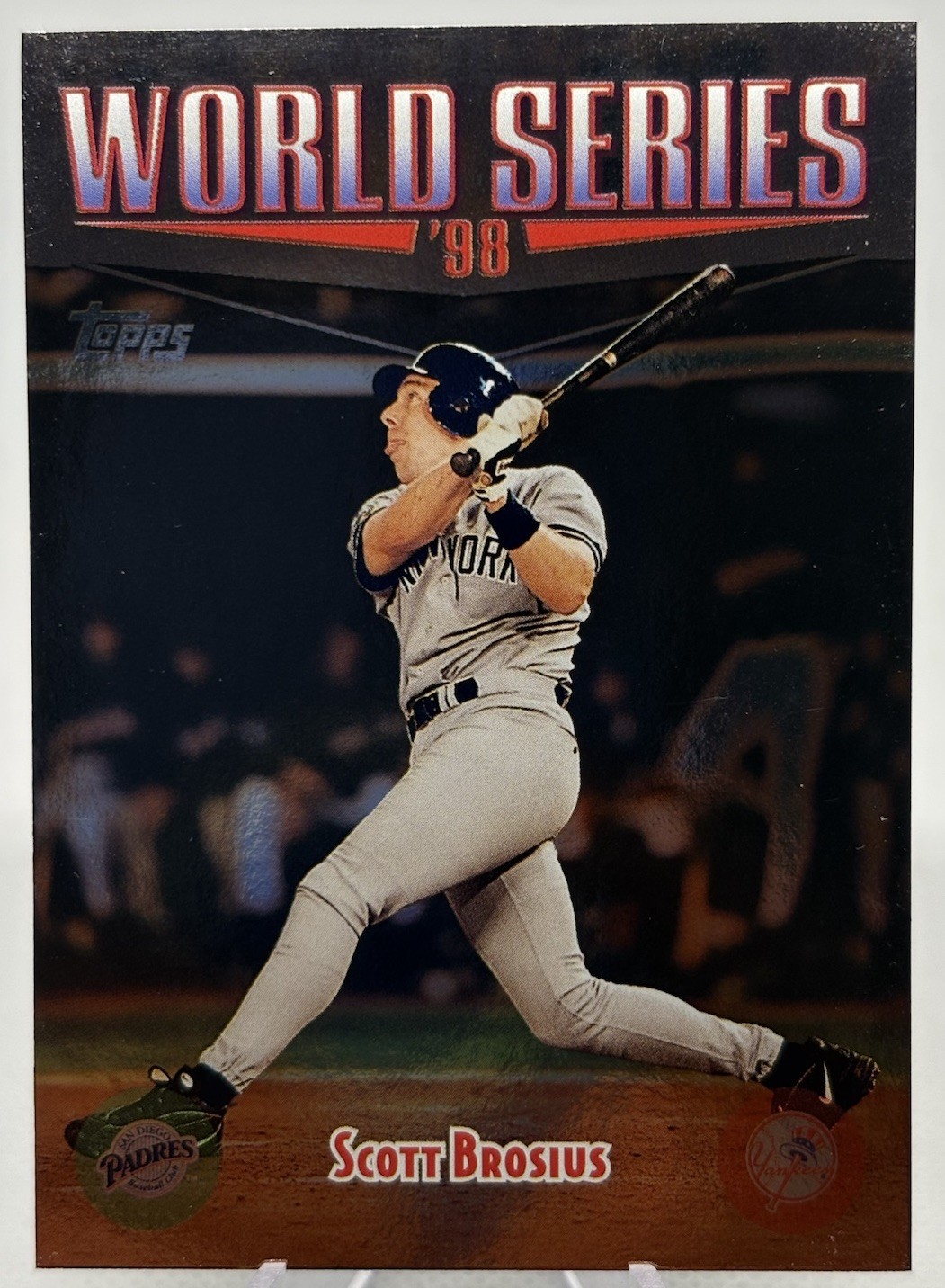 Scott Brosius 1999 Topps - World Series #238 New York Yankees