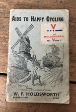 Holdsworth Aids To Happy Cycling, 1939, klass...