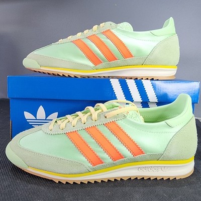 NIB Adidas SL 72 OG W in Mint Green with Orange women sz 8. Workout Shoe JI0197