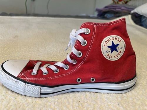 Converse Chuck Taylor All Star Rot Herren 8,5 Damen 10,5 Top Zustand