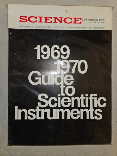 Science Magazine (AAAS) Guide to Scientific Instruments 1969-1974 (Lot x 5) RARE - Picture 3 of 14