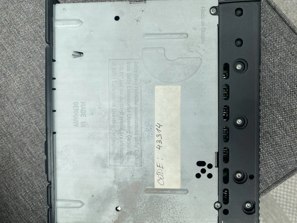 Original Mercedes Kassetten Autoradio Becker BE1150 + Radio Code - Bild 2 von 4