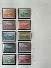 Air Post Stamps of New Guinea 1939