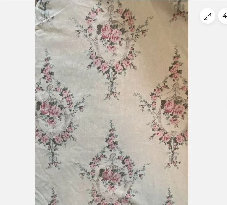 NEW Ralph Lauren TRIANON ROSVIN PINK 100% Cotton Designer Fabric Remnants Pieces - Image 2 of 2