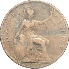 1901 Year UK Half Pennies for sale | eBay