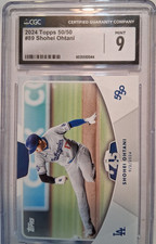 Topps 2024 50/50 Club Shohei Ohtani #89 Los Angeles Dodgers CGC Mint 9