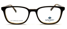 SPERRY KITTALE BROWN EYEGLASSES SUNGLASSES FRAMES 48-17-125