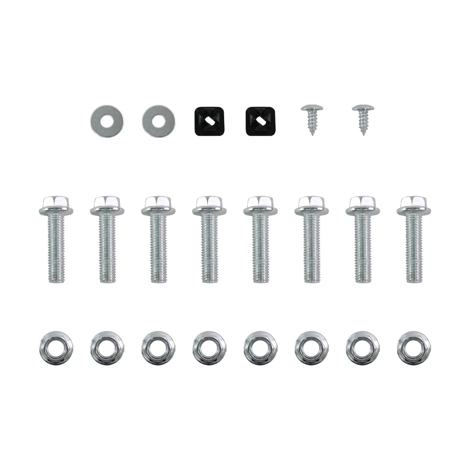 Conjunto de parachoques trasero cromado sin orificios de sensor para Toyota Tacoma 2016-2023 Foto 2 de 4