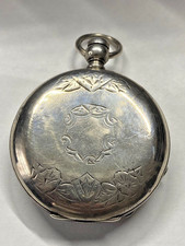 1869 US Watch Co. Marion NJ, Full Hunter Coin silver case, Size 18