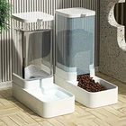 Pet Dog Cat Waterer Automatic Dispenser Drink Water Gravity Large