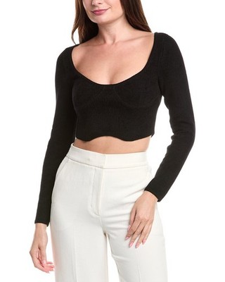 Sandro Cropped Sweater Women's