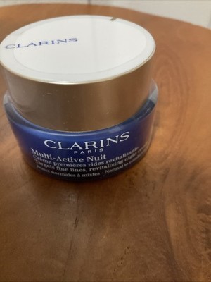 CLARINS Multi-Active Nuit /Targets Fine lines  1.6 Oz.  / 1st Signs Of Aging/NIB