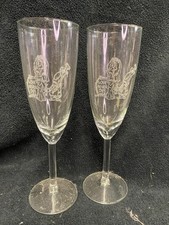 Zombie Halloween Wedding Guest Book, Toasting Glasses flute, Cake Sever set LOT