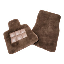 Genuine Sheepskin floor mats fits Rolls Royce Ghost Wraith Cullinan Phantom Dawn