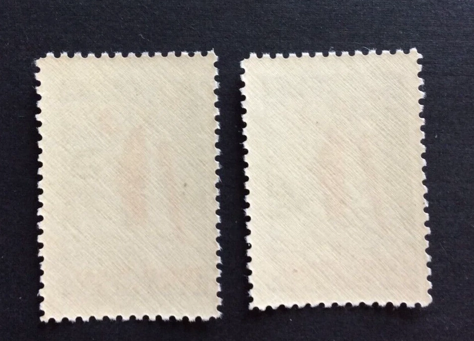 BroadviewStamps Turkey error sale. Green print shift. - Image 2 of 2