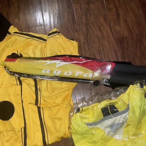 AYSO Agora Score Soccer Referee Jersey Yellow Sideline Flags Whistle Size A XL - Picture 6 of 8
