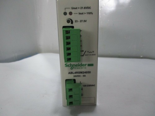Schneider Electric ABL4RSM24050 120-230VAC 24VDC 5A SLIM Power Supply - 第 5/6 張圖片