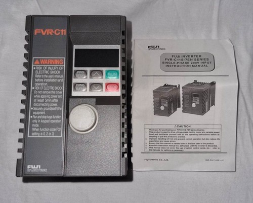 Fuji FVR-C11 Variable Frequency Inverter FVR0.4C11S-7EN