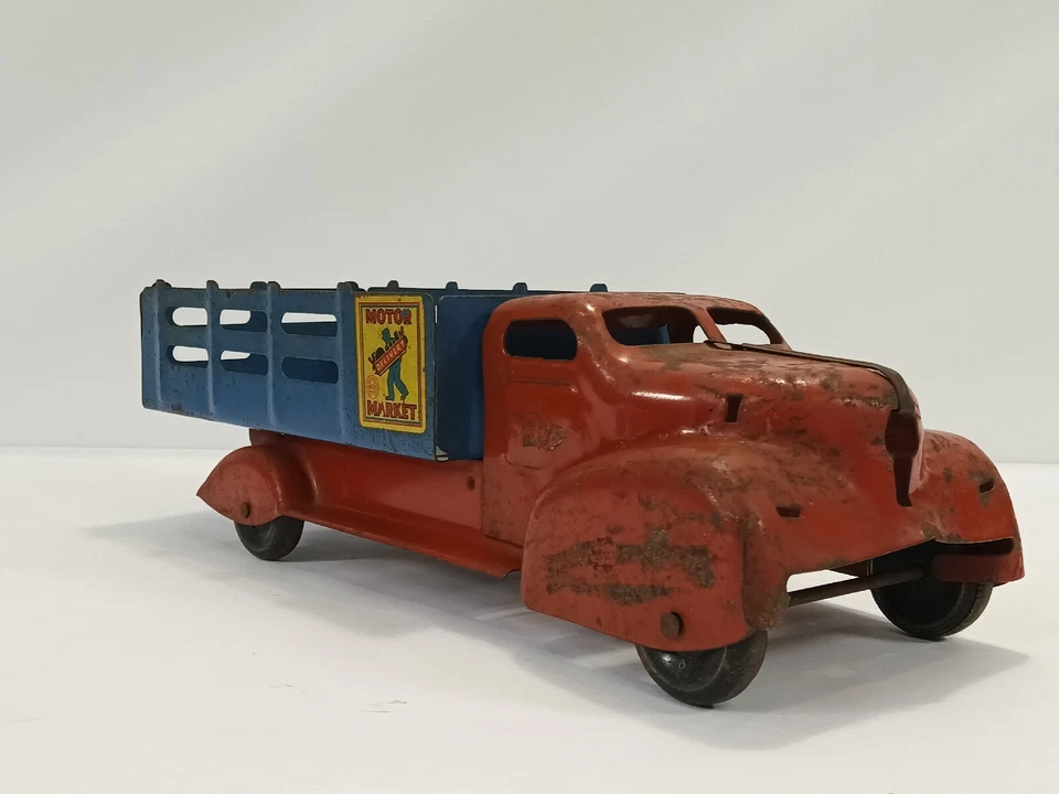 Camión Marx Toys Motor Delivery Market, años 30 vintage Foto 2 de 4