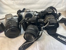 4 x Canon EOS 500,  300,  400D und 6 Objektive Pentacon Meyer