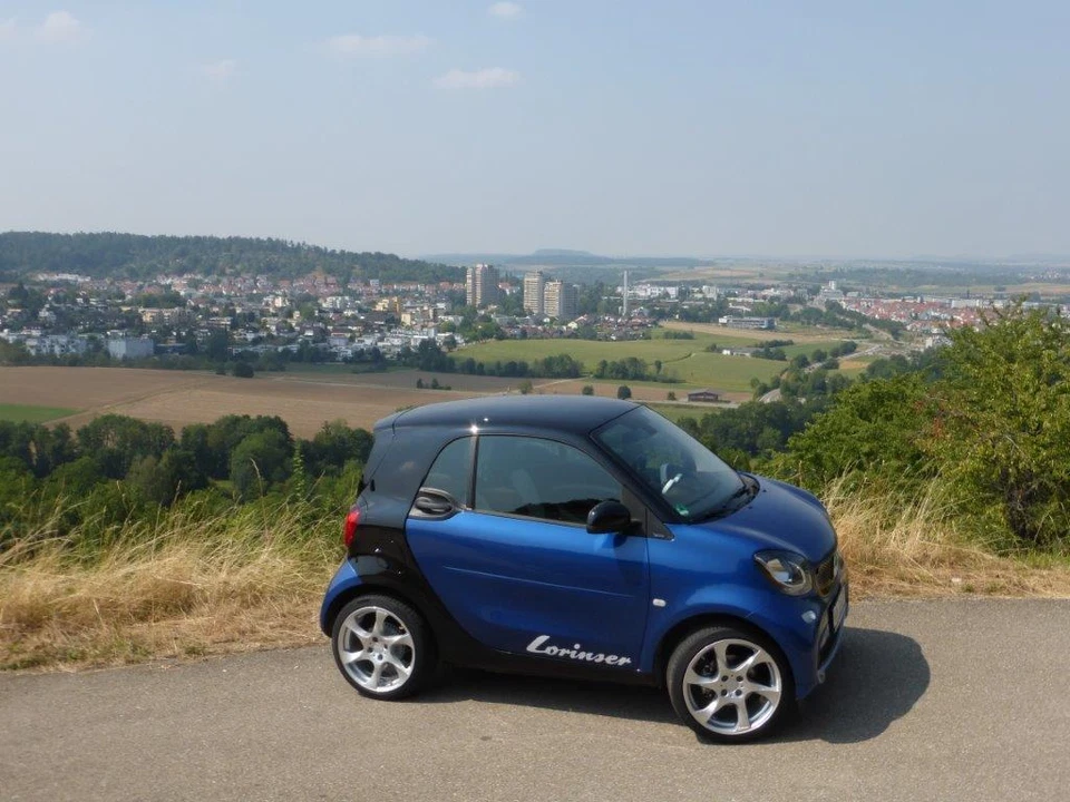 Ganzjahresreifen smart fortwo forfour 453 Lorinser Speedy Alufelgen silber - Bild 2 von 4