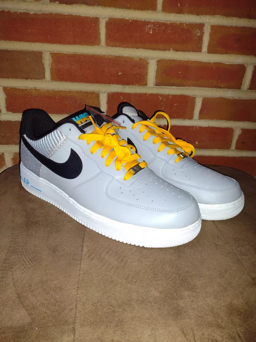 Nike Air Force 1 Low WAS Wolf Grey Black Very Rare 488298-014 Size 13 Brand  New