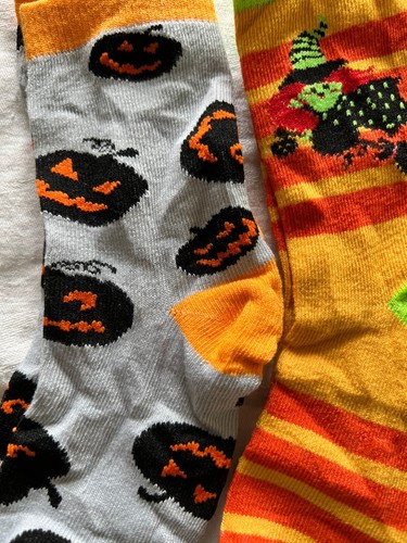 Halloween toddler sock novelty Toddler Child 3-4T NWOT #101 - Picture 2 of 4