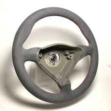 Porsche 986 996 993 Alcantara Steering Wheel Graphite Gray Core Exchange Red Sti