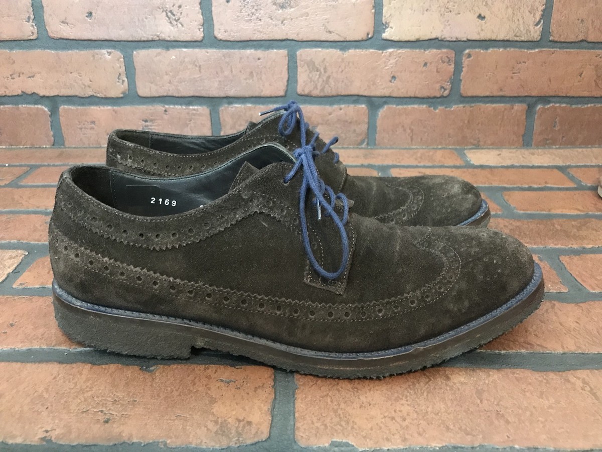 To BOOT NEW YORK suede wingtip oxfords 9 To Boot New York - Beam Brown Suede Wingtip Buck Shoe main image 3