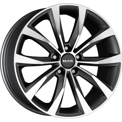 Alufelgen SEAT Altea 16'' - MAK WOLF GUN METALLIC MIRROR