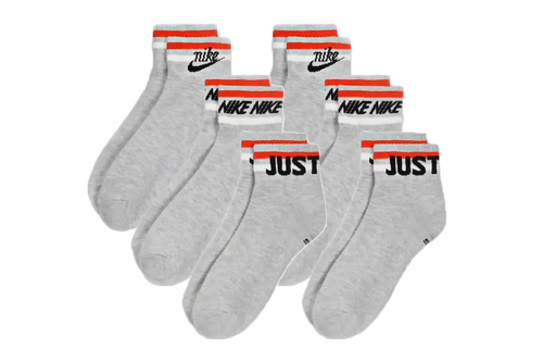 6 Paar Nike Everyday Essential Ankle Sneakersocken Socken Quarter Unisex DX5080 - Picture 7 of 7