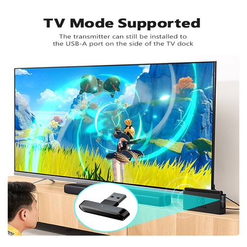 BT5.0 USB-C Bluetooth Transmitter for Game PS4 Switch Laptop PC TV Headset Audio - 第 5/12 張圖片