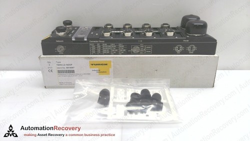 TURCK TBEN-LG-16DOP, MULTIPROTOCOL I/O ETHERNET MODULE, 6814067, NEW #335536