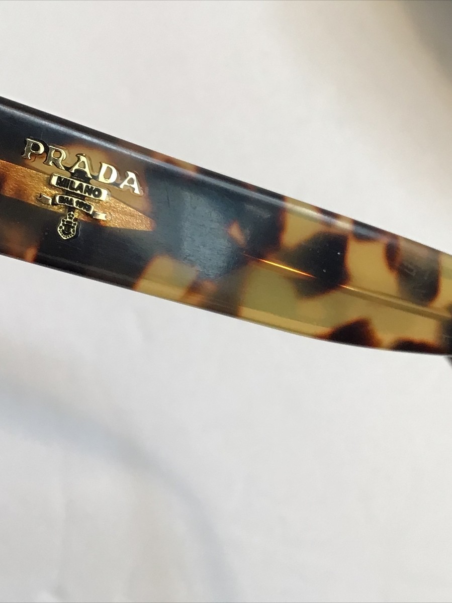PRADA Leopard Cat Eye Sunglasses SPR08S 5517 7SO-OA7 140 2N