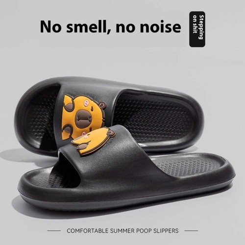 Cute Cartoon Dog Slippers Non-slip Floor Bathroom Slipper Summer Women's House S - Picture 12 of 93