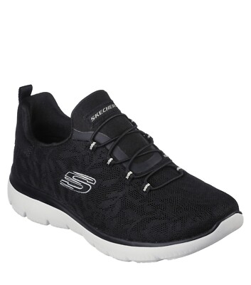 SKETCHERS Damen-Slipper Bungee-Spitze Stil SGT Walking Arbeit Turnschuhe UK 3 8
