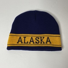 ALASKA Arctic Circle Ent. Inc. BEANIE SKULL SKI CAP HAT 100 Acrylic