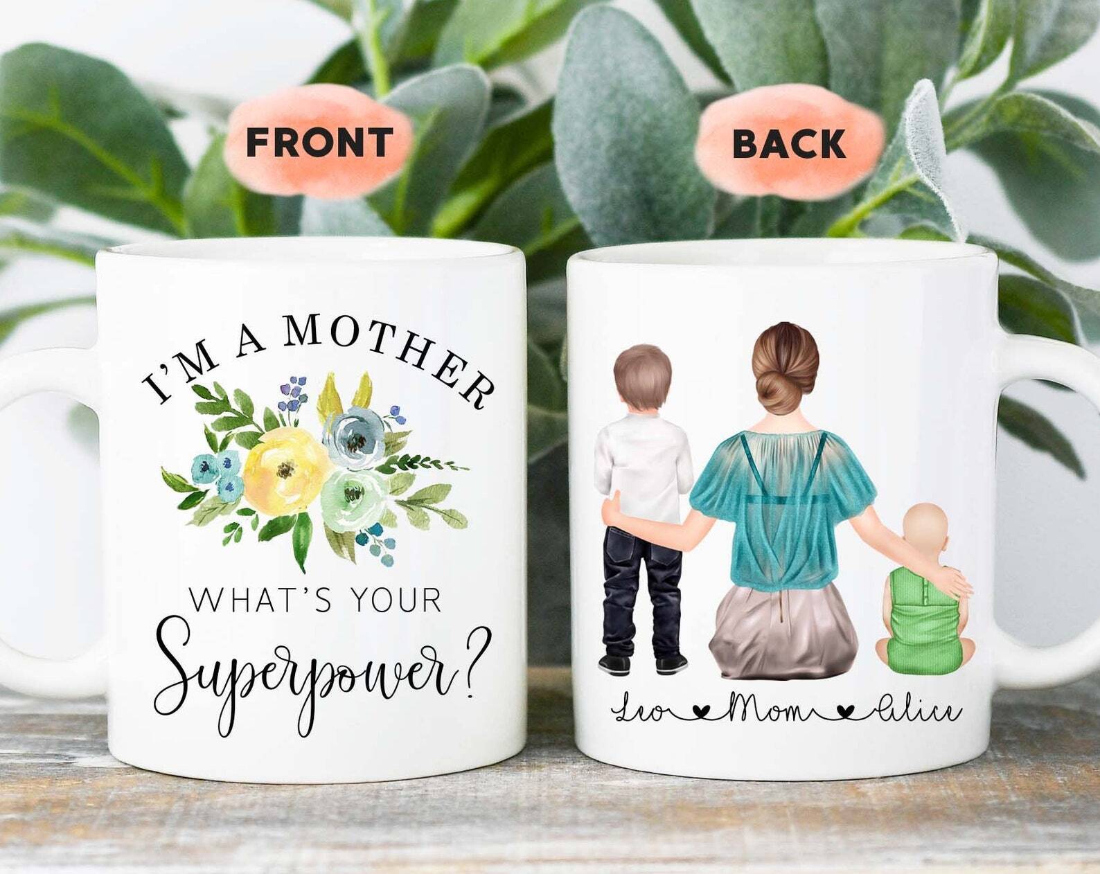 Mom Mug I'm A Mother Whats Your Superpower Mug Mother Mug Worlds Best Mom Gift