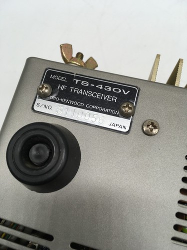 KENWOOD TS-430V HF All Mode Transceiver Testowany roboczy przekaźnik BPF Wymieniony - Zdjęcie 22 z 23