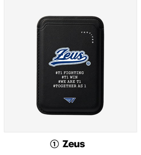 T1 MagSafe Magnetic Card Wallet Case / Faker Zeus Oner Gumayusi Keria - 第 4/9 張圖片