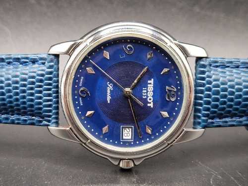 Tissot SEASTAR Quartz Watch A665/765K Swiss Made Mens Two-tone Sapphire Blue - Picture 7 of 24