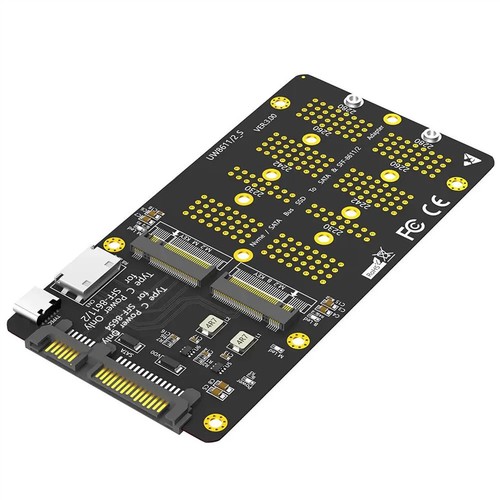 For SFF-8611/8612 power M.2 NVMe to PCI-e Adapter M.2 nvme SSD in format 22302 - Afbeelding 2 van 6