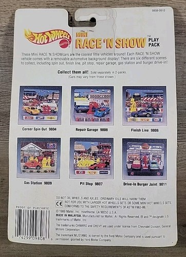 Hot Wheels Mini Race N Show REPAIR GARAGE 1989 #9808 NEU NOS - Bild 2 von 2