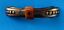 3 3/4” centers brass antique art deco bakelite drawer pull cabinet handle