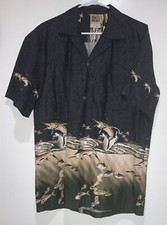Winnie Fashion Mens Hawaiian Shirt -Made in Hawaii Size L