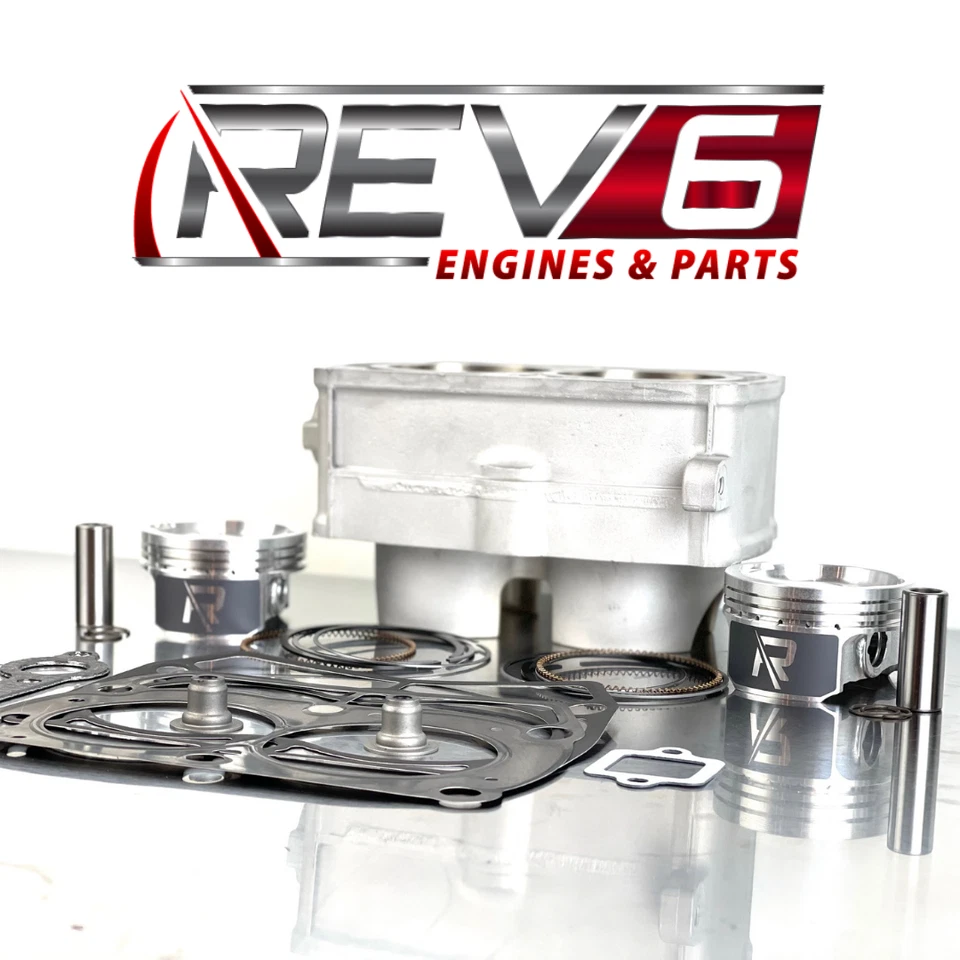 Kit completo de reconstrucción de extremo superior Polaris Ranger 800 EFI XP Crew 1 año de garantía Foto 3 de 4