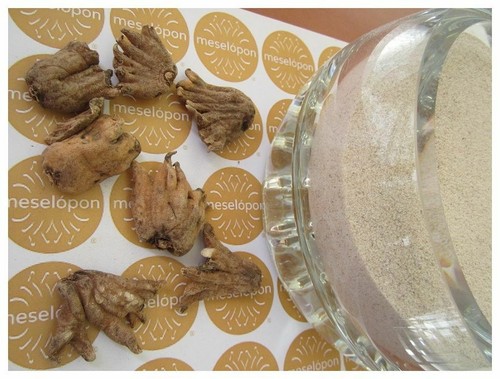 Wild Orchis Mascula Dried Roots For Sahlep, Salep Powder Sahlab Ice Cream 3.52oz - Picture 2 of 6