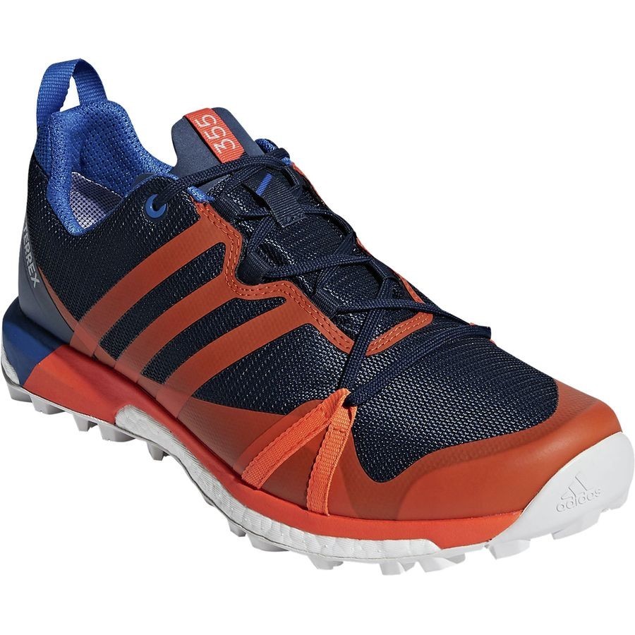 Adidas Terrex Agravic GTX - Navy/Orange/Blue - Size 10.0 Adidas Terrex Agravic GTX - Navy/Orange/Blue - Size 10.0