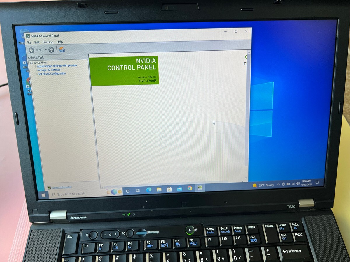 Lenovo ThinkPad T520 Core i7-2620M 500GB HDD 8GB RAM WEBCAM